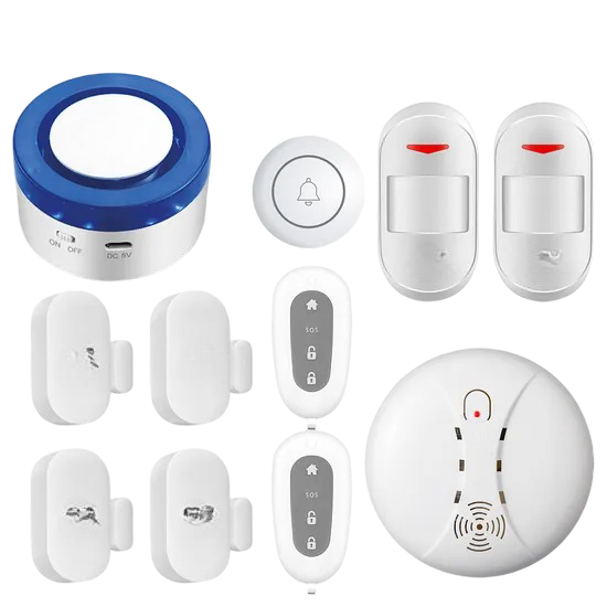 SafeGuard AlarmSet – Intelligente Funk-Alarmanlage